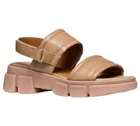 Geox Femme D Lisbona A Sandales compensées, DK Skin, 39 EU