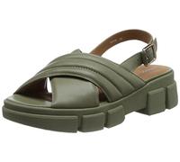 Geox Femme D Lisbona Sandal, Pistache, 39 EU