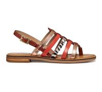 Geox Femme D Maddalusiac B Sandales Plates, Brique Or Rose, 36.5 EU