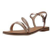 Geox Femme D Maddalusiac M Sandales Plates, Or Rose, 39 EU