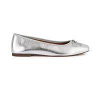 Geox Femme D Marsilea A Ballet Flat, Argenté, 43 EU
