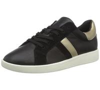 Geox Femme D Meleda B Basket, Black Platinum, 38 EU