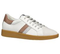 Geox Femme D Meleda B Basket, White DK Rose, 41 EU
