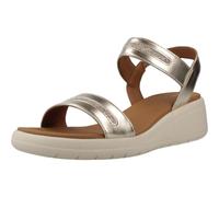 Geox Femme D MELICONIA E Sandale compensée, Lt Gold, 40 EU
