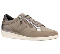 Geox Femme D Myria C Basket, Gris Taupe, 35 EU