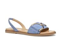 Geox Femme D NAILEEN A Sandale à glissière, Lt Blue, 37.5 EU