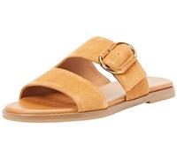 Geox Femme D Naileen A Sandales Plates, Cognac, 39 EU