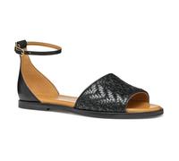 Geox Femme D NAILEEN C Sandale à glissière, Black, 39 EU