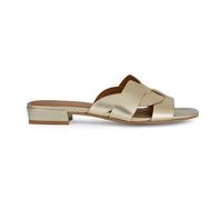 Geox Femme D New Eraklia 15 A Sandales Claquettes, Doré, 39 EU