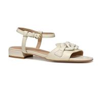 Geox Femme D New ERAKLIA 15 D Sandale à glissière, Papyrus, 40 EU