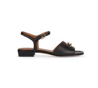 Geox Femme D New Eraklia 15 Sandales Plates, Noir, 37 EU