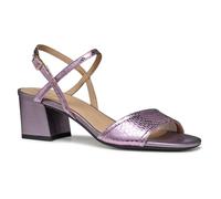 Geox Femme D New ERAKLIA 50 B Sandale à Talons, Lilac, 37.5 EU