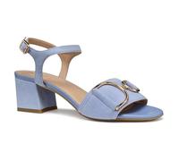 Geox Femme D New ERAKLIA 50 B Sandale à Talons, Lt Blue, 37 EU