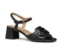 Geox Sandales à talons New Eraklia 50 T C Noir Femme EU 37