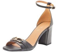 Geox D New Eraklia 80 Sandales à Talons, Noir, 40 EU