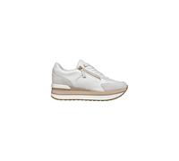Geox Femme D New Kency A Basket, Blanc cassé, 37 EU