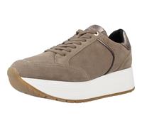 Geox Femme D New Kency A Basket, Taupe, 39 EU