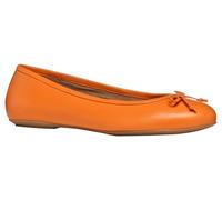 Geox Femme D Palmaria B Ballerines Plates, Orange, 36 EU