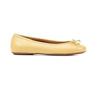 Geox Femme D Palmaria B Ballet Flat, Jaune Clair, 39 EU