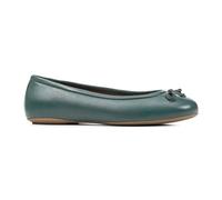 Geox Femme D Palmaria B Ballet Flat, Vert foncé, 38.5 EU