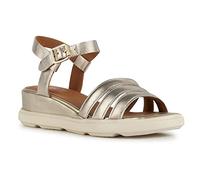 Geox Femme D Pisa Sandal, Doré, 39.5 EU