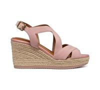 Geox Femme D Ponza C Sandales compensées, Saumon, 38 EU