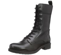 Geox Femme D Rawell Bateau cheville, Noir, 38 EU
