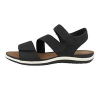 Geox Femme D Sandal Vega, Noir, 40 EU
