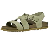 Geox Femme D Sandybett B Sandales Plates, Olive, 37 EU