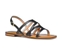 Geox Femme D Sozy QC A Sandale à glissière, Black, 37.5 EU