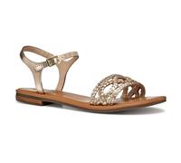 Geox Femme D SOZY S A Sandale à glissière, Lt Gold, 41 EU