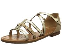 Geox Femme D Sozy S V Sandales, Lt Taupe/Lt Gold, 39 EU