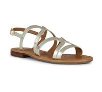 Geox Femme D Sozy S Y Sandales Plates, Doré, 38 EU