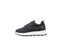Geox Femme D Spherica 4X4 B Abx Sneakers, Black/Dk Beige, 40 EU