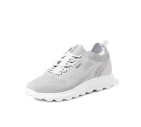 Geox Femme D Spherica A Sneakers, Lt Grey, 38 EU