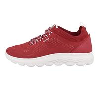 Geox Femme D Spherica A Sneakers, Red, 38 EU