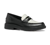 Geox Femme D SPHERICA EC1 A Flâneur, Black/Lt Sand, 35 EU