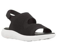 Geox Femme D Spherica Ec5 A Sandales de Sport, Noir, 39 EU