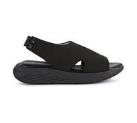 Geox Femme D Spherica Ec5 D Sandales, Black, 38 EU