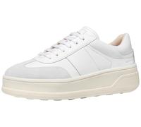 Geox Femme D Spherica Ecub-2 A Basket, Blanc cassé, 41 EU