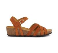 Geox Femme D Sthellae B Sandales Claquettes, Cognac, 37 EU