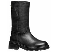 Geox Femme D Swelen Bottes Hautes au Genou, Noir, 39 EU