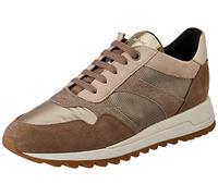 Geox Femme D Tabelya A Sneakers, Dk Beige/Lt Taupe, 38 EU