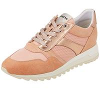 Geox Femme D Tabelya A Sneakers, Peach, 38 EU