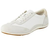 Geox Femme D Vega A Basket, Blanc cassé, 40 EU