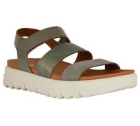 Geox Femme D Xand 2.1s B Sandales Claquettes, Sage DK Green, 34.5 EU