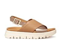 Geox Femme D Xand 2.1s E Sandales compensées, Beige DK Beige, 36 EU