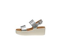 Geox Femme D XAND 2.2S A Sandale compensée, Silver, 39 EU