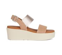 Geox Femme D Xand 2.2s A Sandales compensées, DK Skin Champagne, 35 EU