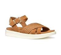 Geox Femme D XAND 2S B Sandale, Cognac, 37 EU